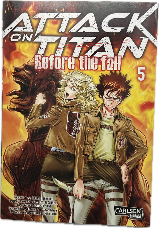 Attack on Titan Before the Fall 05 | Manayga