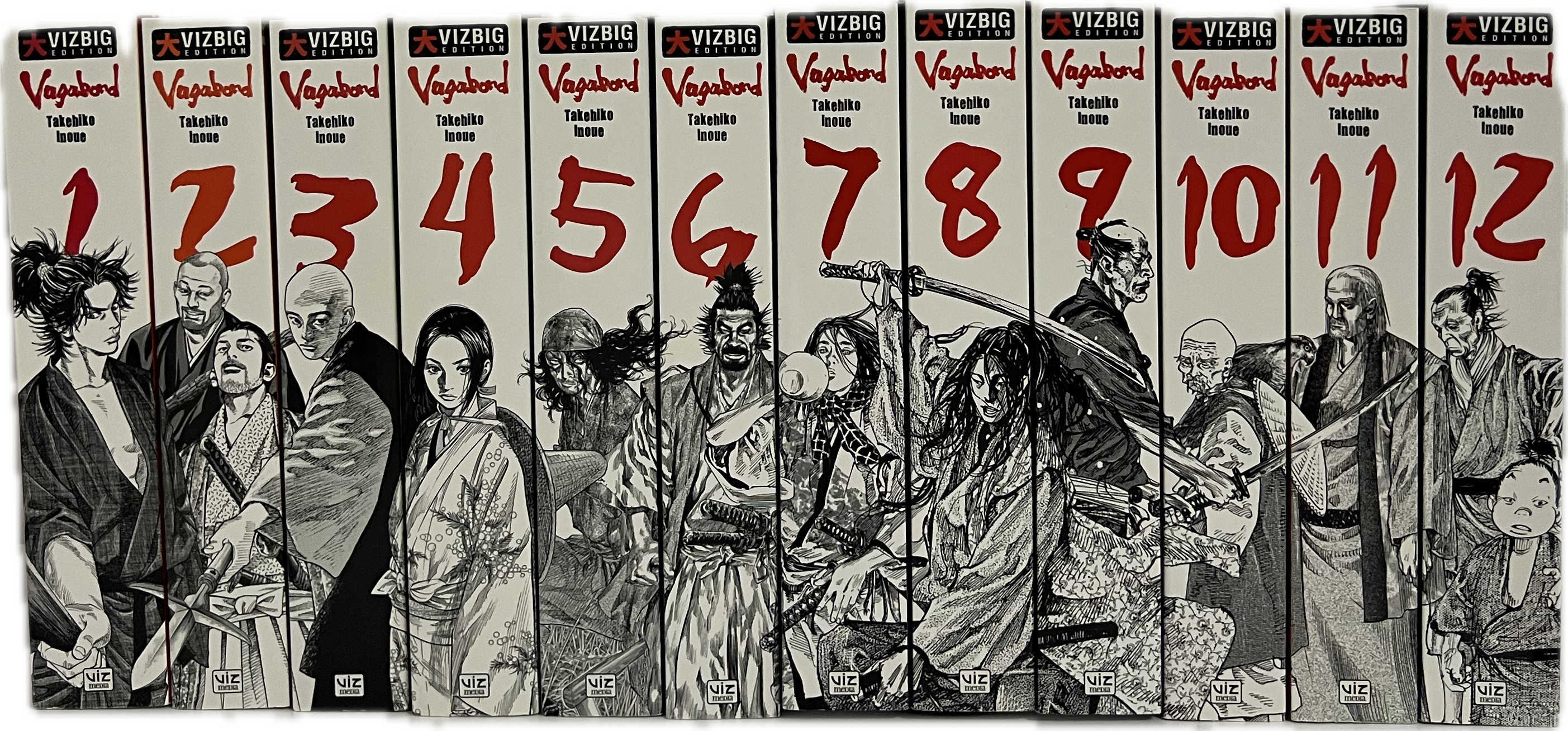 Vagabond 01-12 VIZBIG English Complete Series – Manayga
