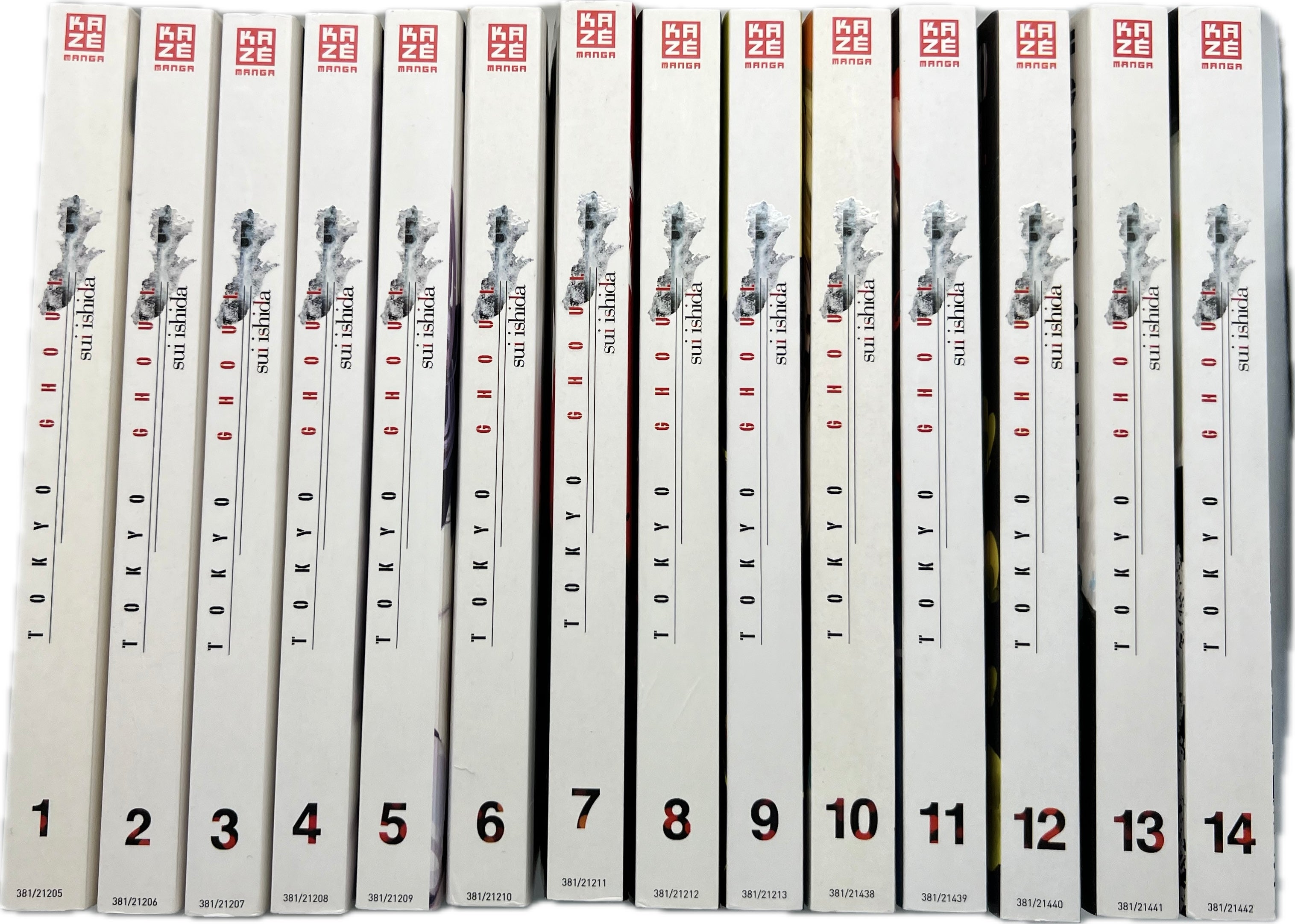 Tokyo Ghoul 1-14 komplette Reihe-Manayga