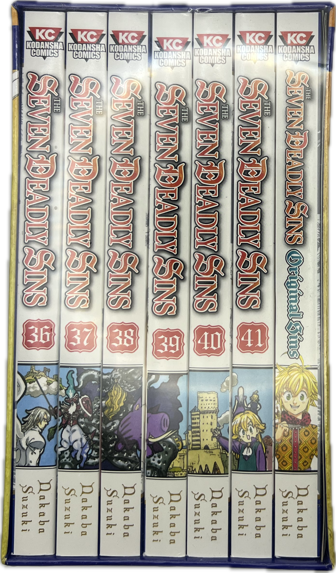Seven Deadly Sins Box 36-41 English
