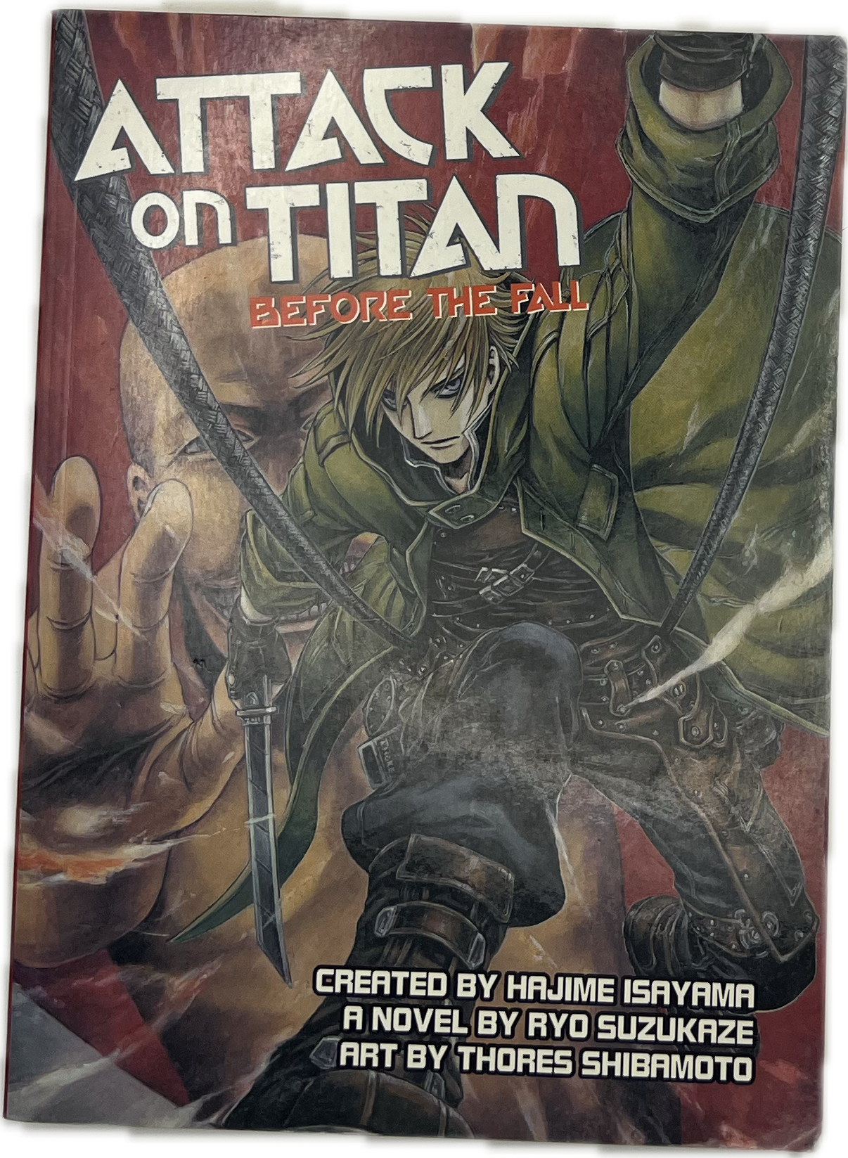 Attack on Titan Before the Fall Novel Englisch