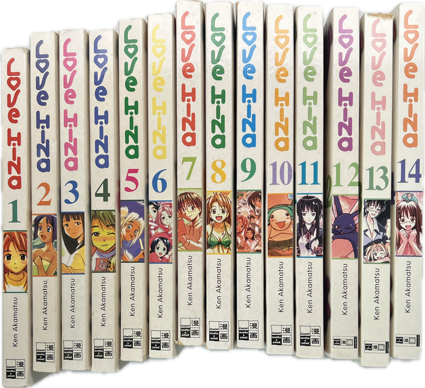 Love Hina 1-14 komplette Reihe