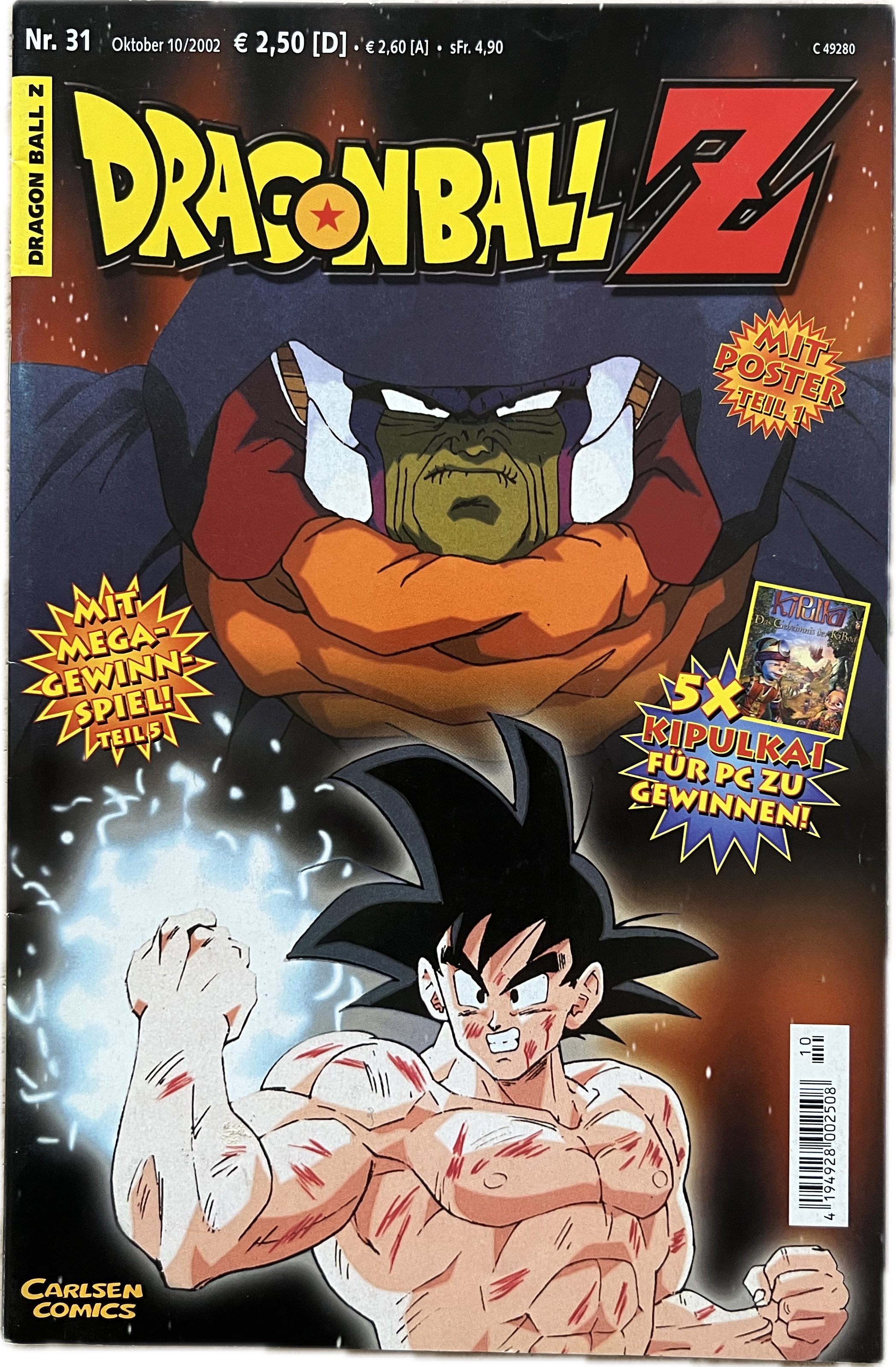 Dragon Ball Z Comic Heft 31