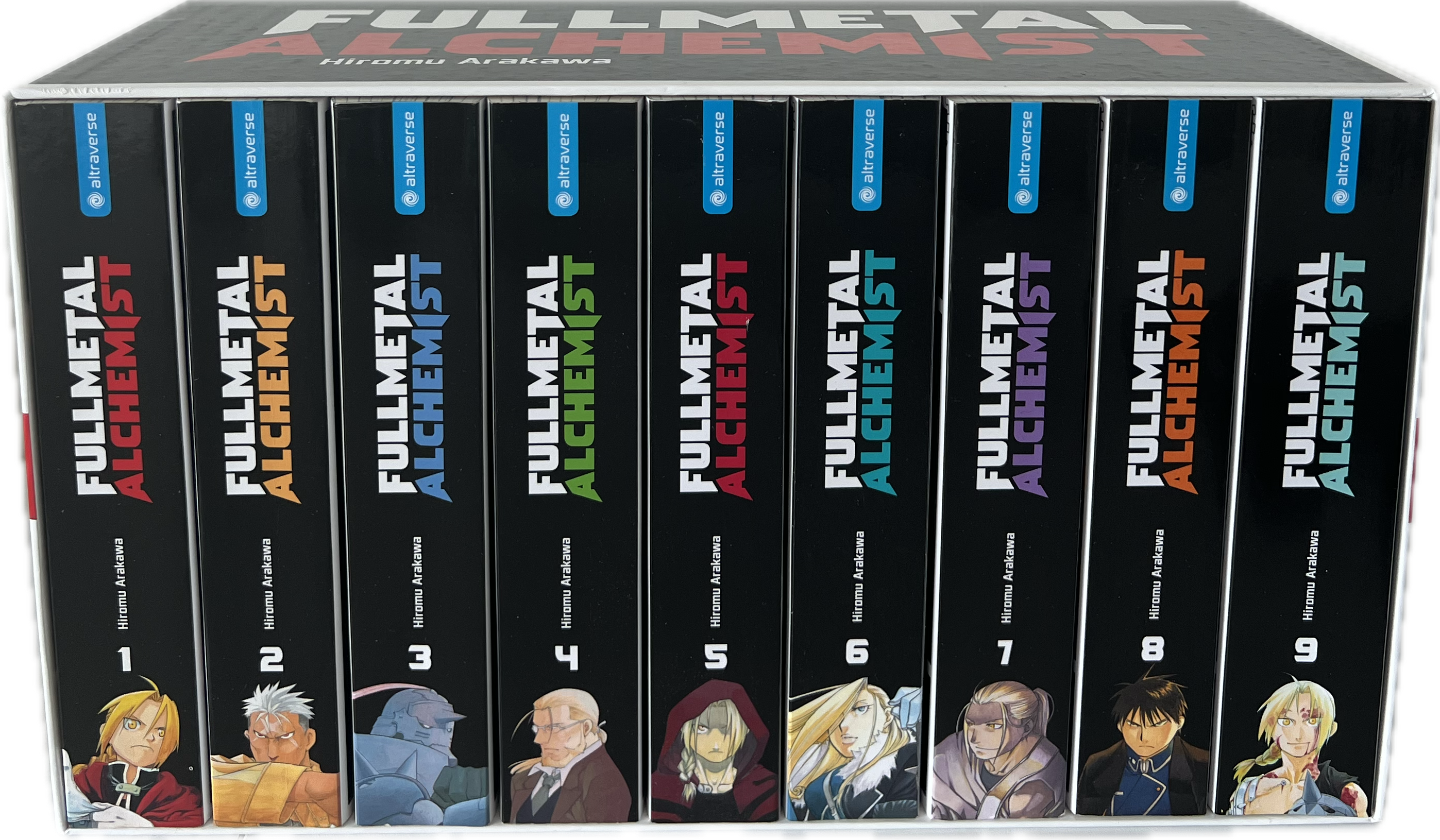 Full Metal Alchemist Solid Slipcase 1-9