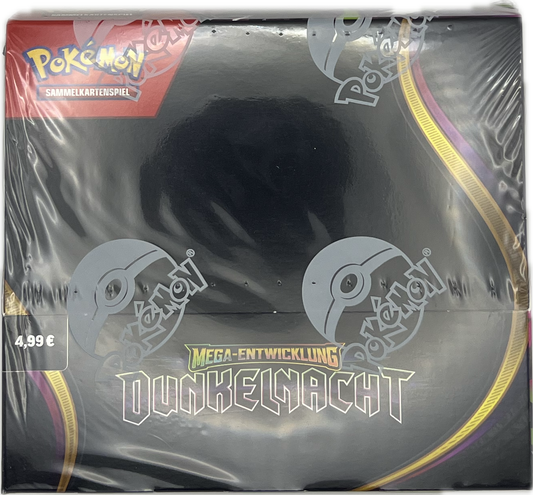 Pokemon TCG Display Dunkelnacht Deutsch
