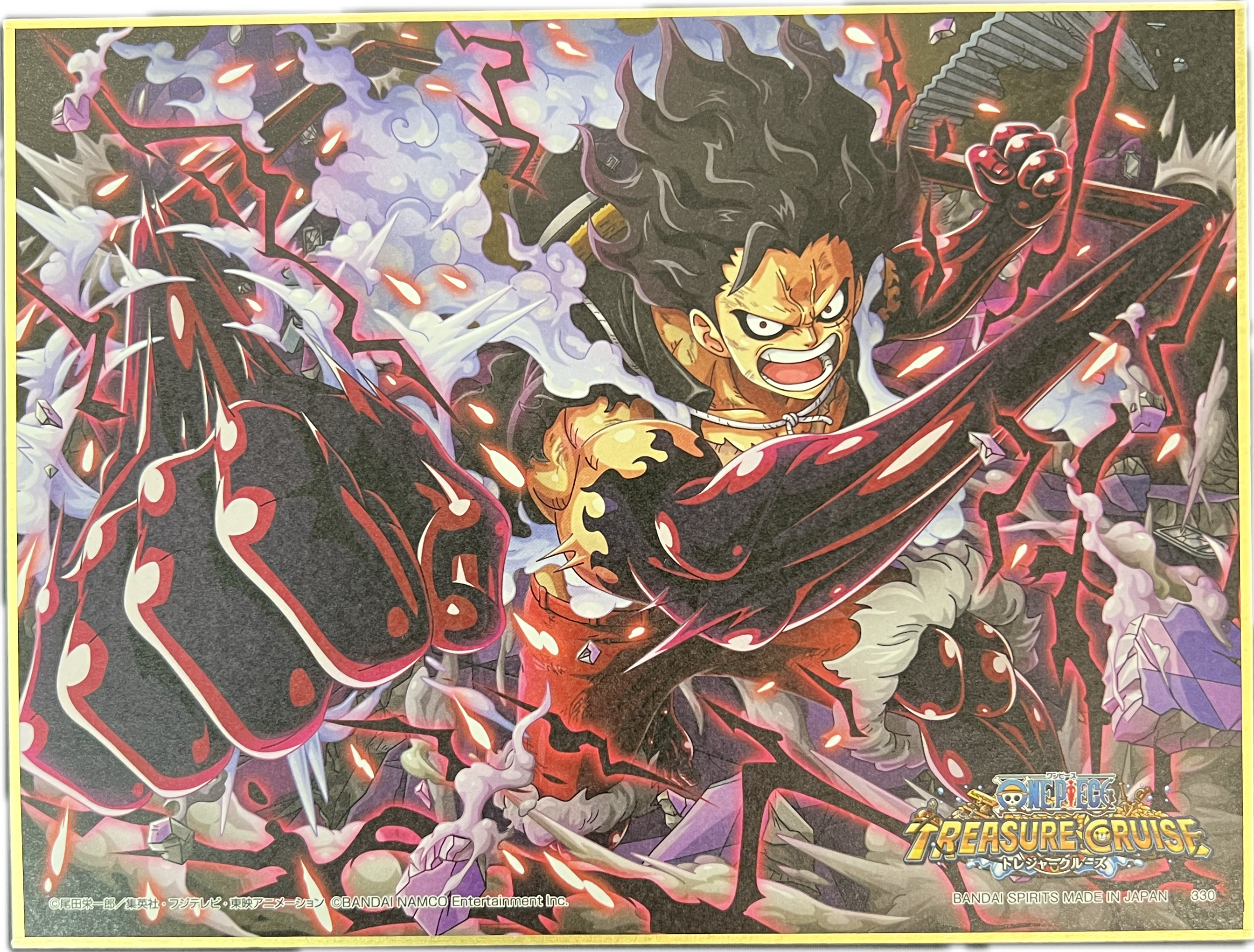 One Piece – Treasure Cruise Shikishi – Monkey D. Luffy (Gear 4)