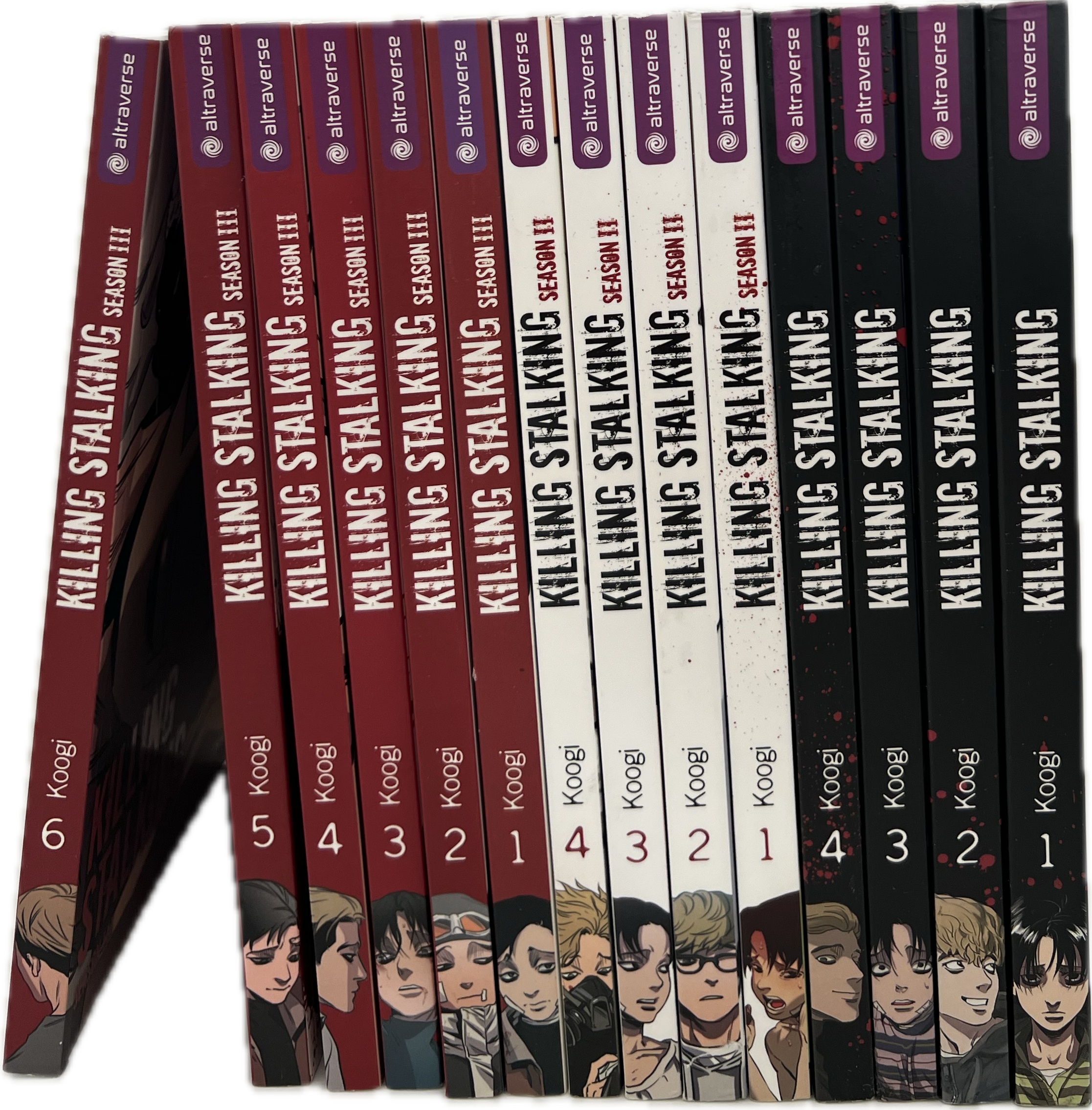 Killing Stalking Season 1-3 komplette Reihe