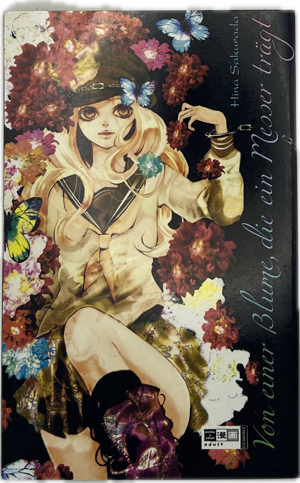 Of a flower that carries a knife