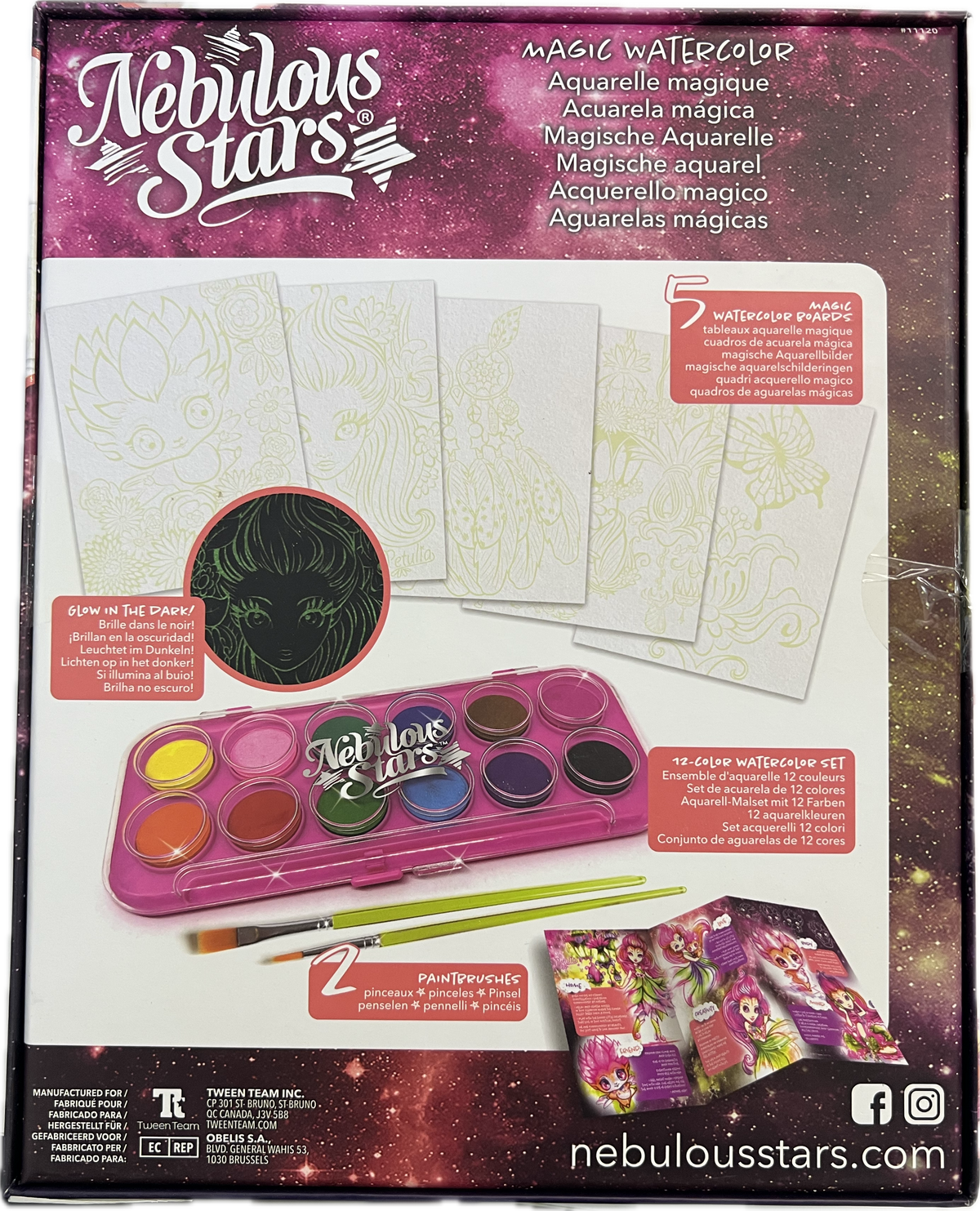 Nebulous Stars – Magic Watercolor
