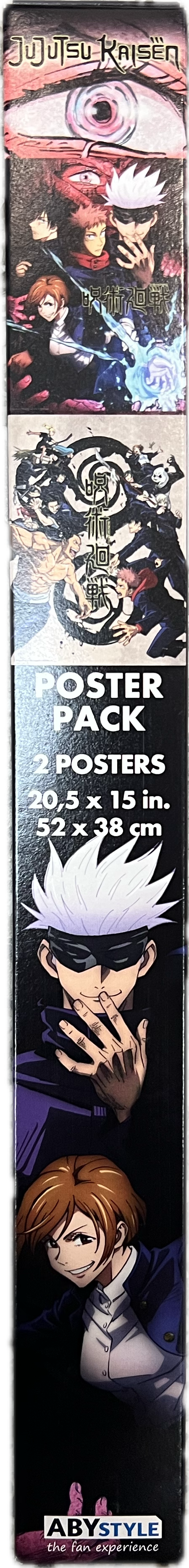 Jujutsu Kaisen 2x Poster-Set 52 x 38cm
