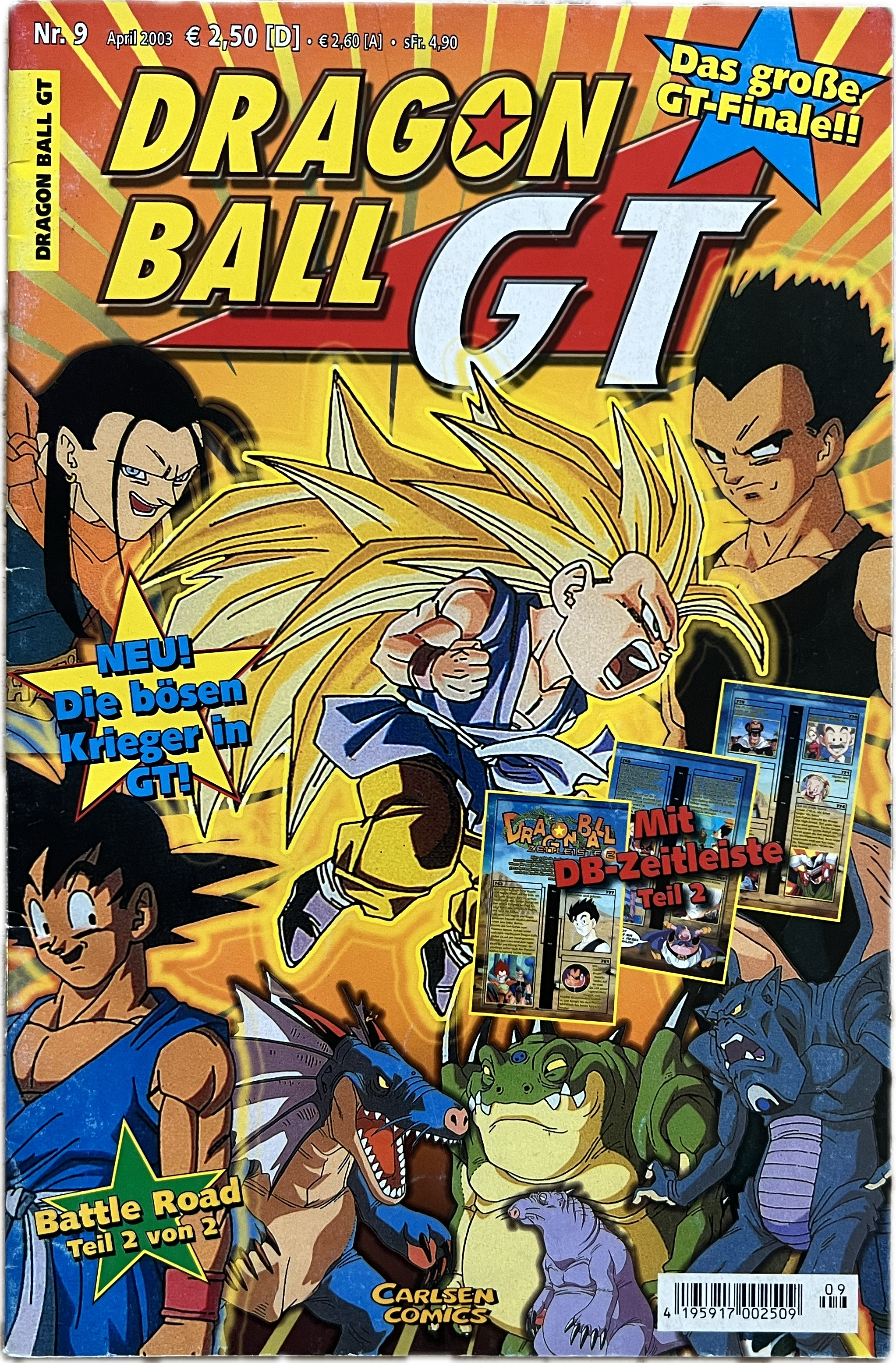 Dragon Ball GT Comic Heft 09