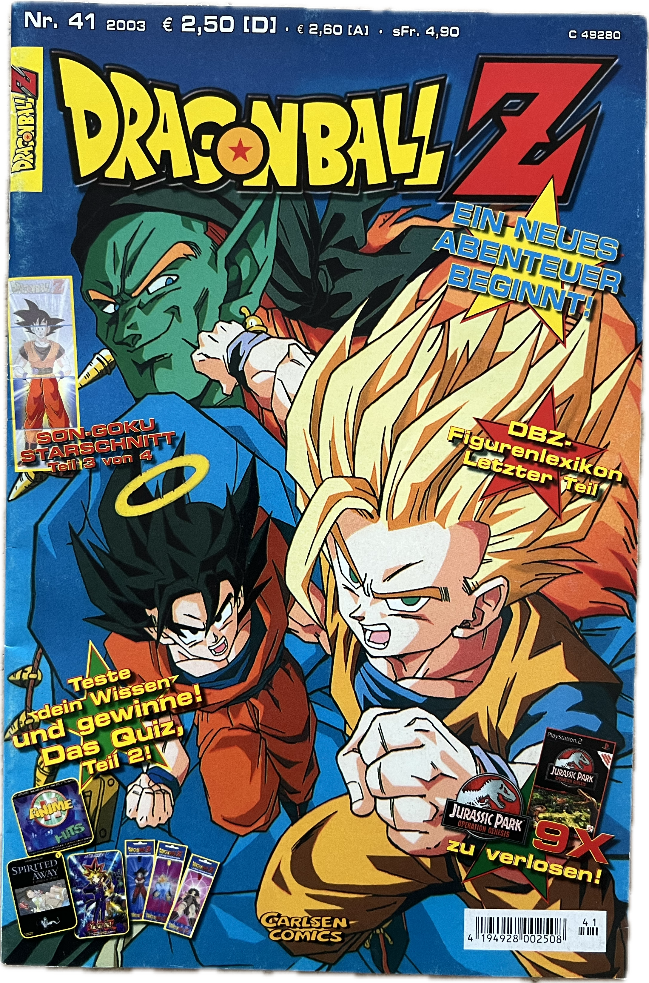 Dragon Ball Z Comic Heft 41