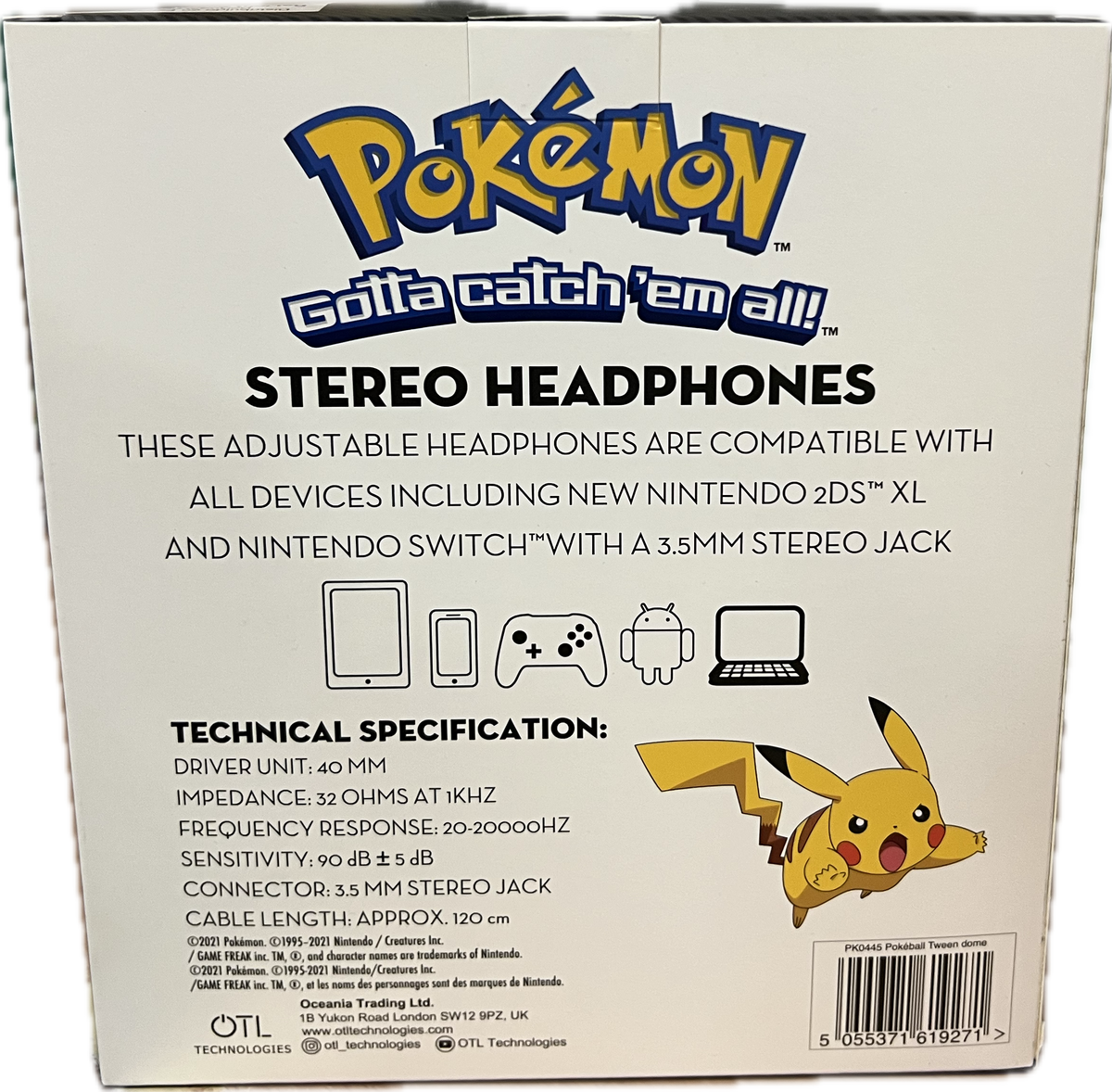 Pokémon Kopfhörer