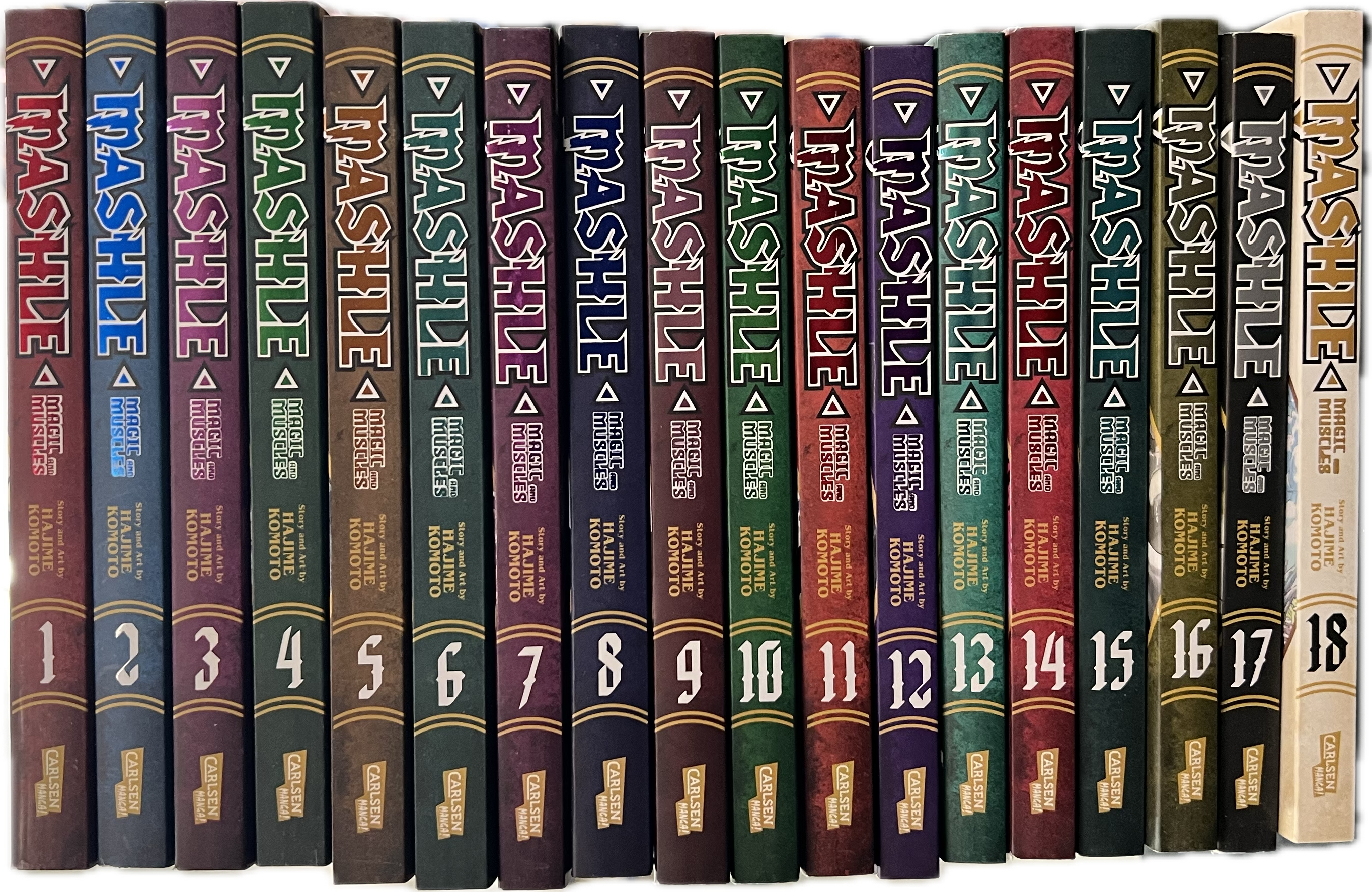 Mashle 01-18 complete series