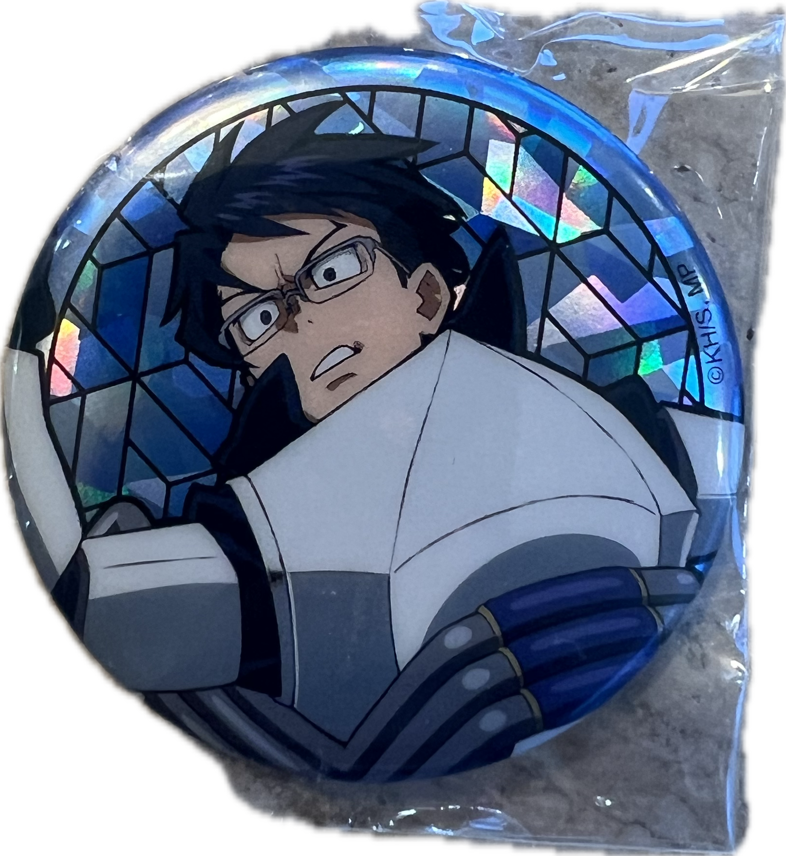 Tenya Iida Button