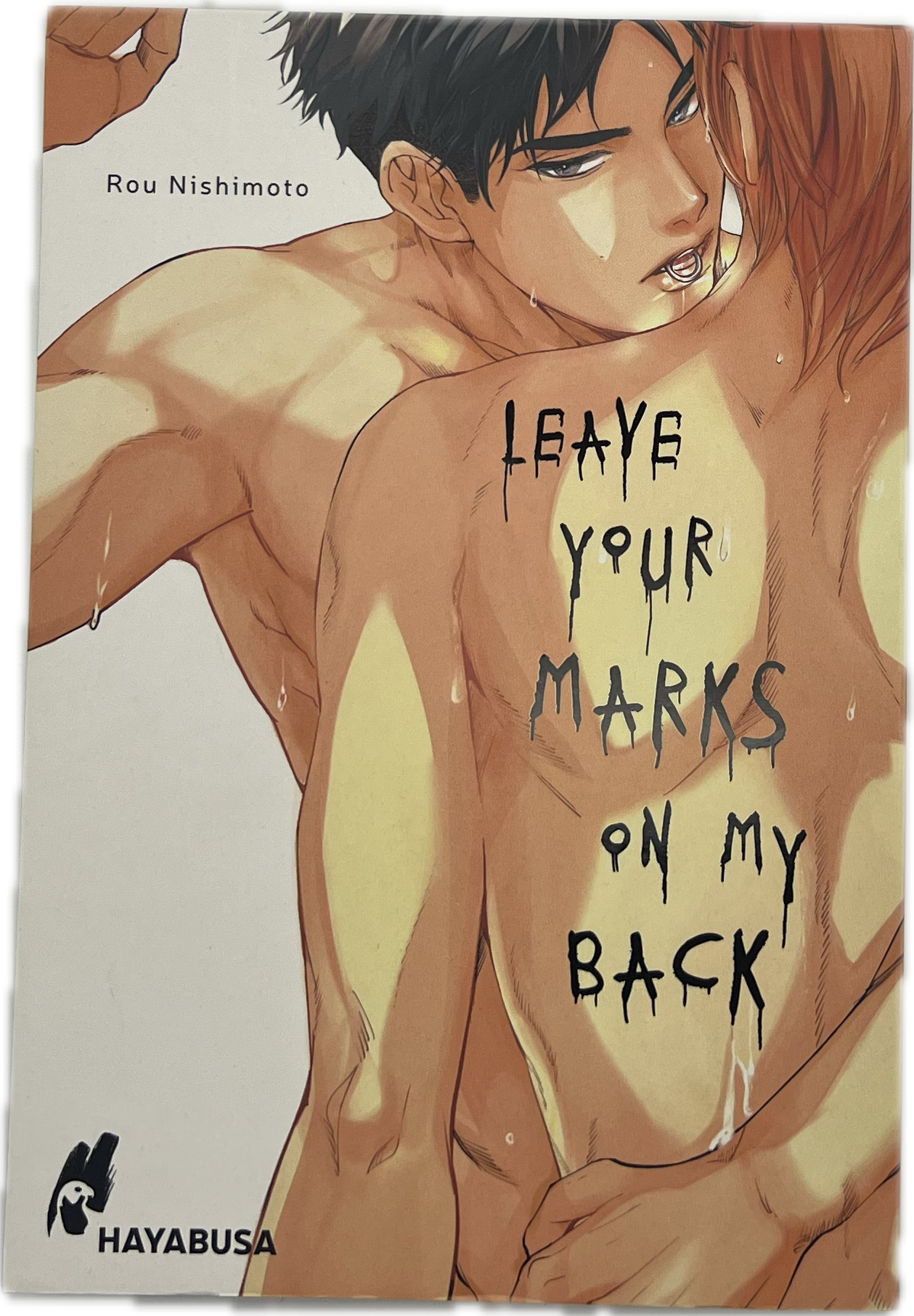 Leave your marks on my back