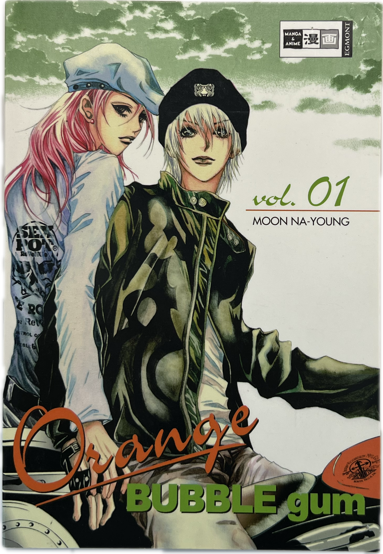 Orange Bubble Gum 01