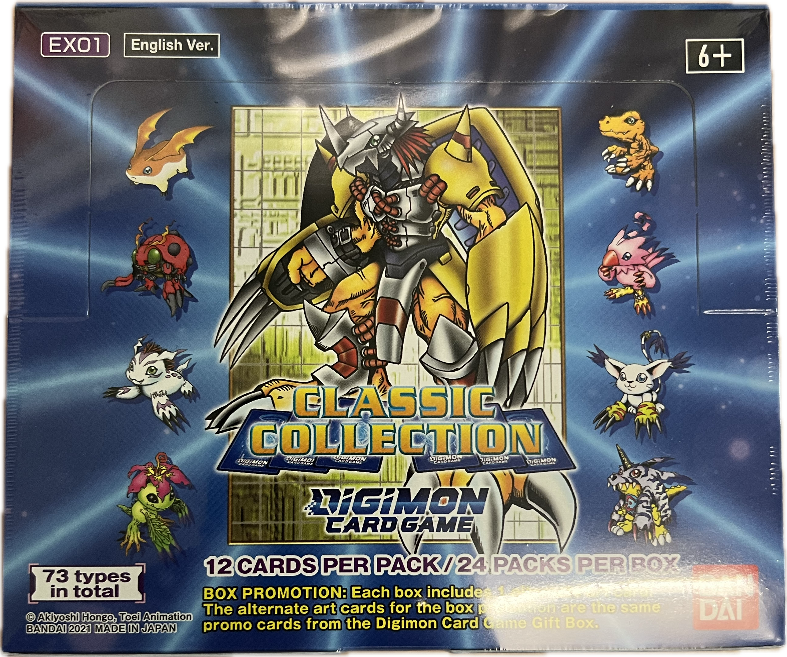 Digimon TCG Booster Box- Classic Collection (EX01) Englisch – Manayga