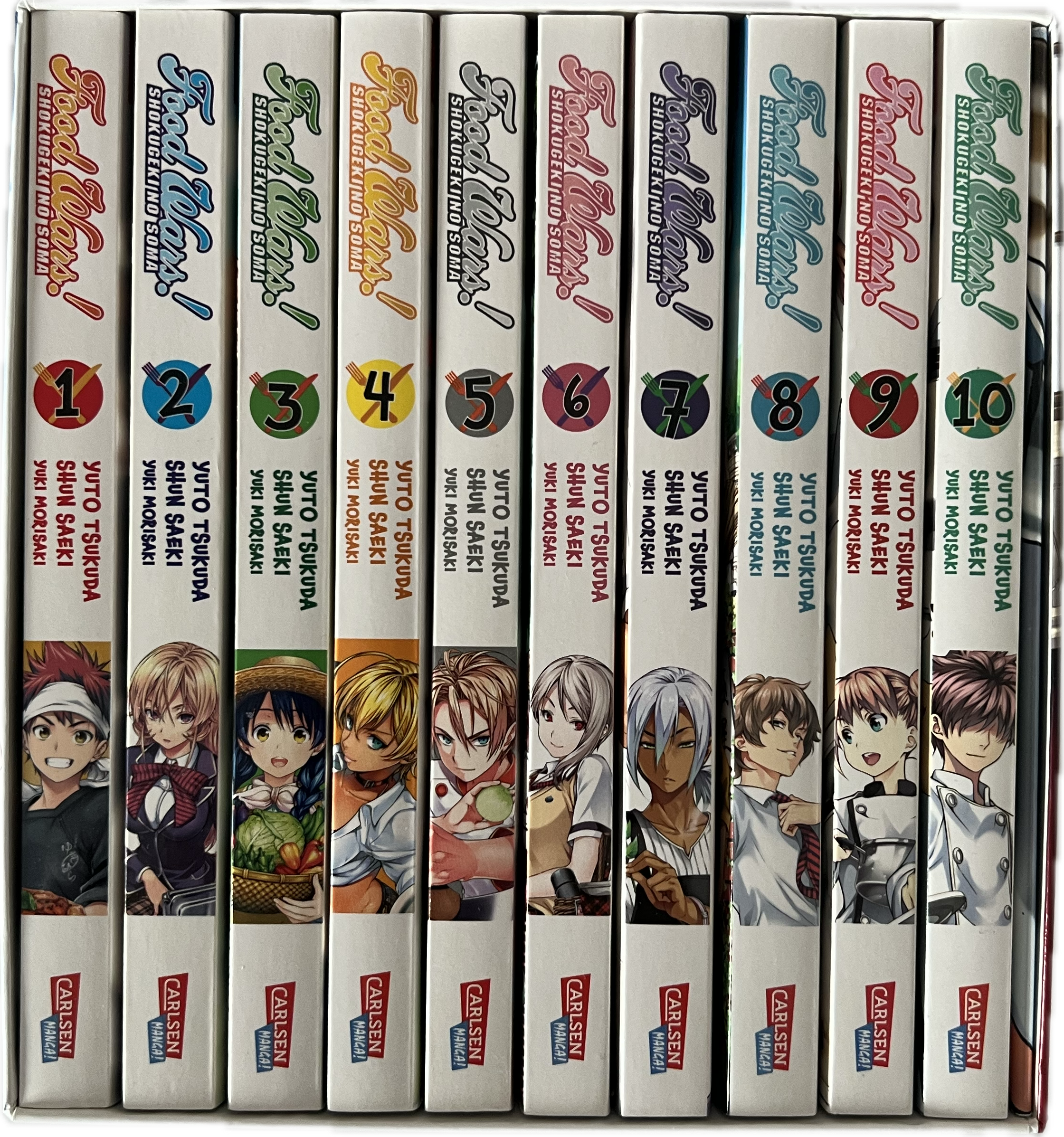 Food Wars Schuber 01-10