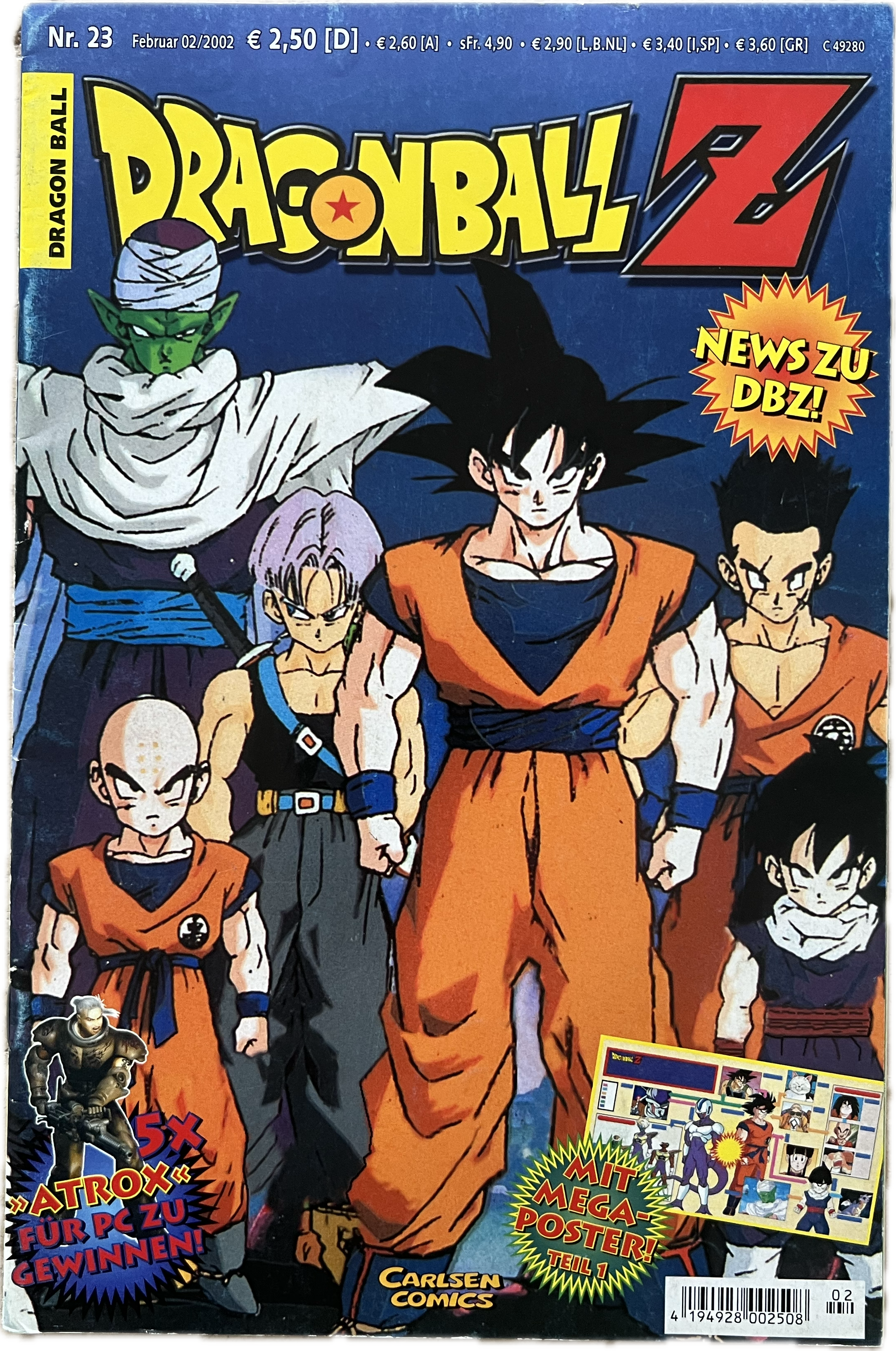 Dragon Ball Z Comic Heft 23