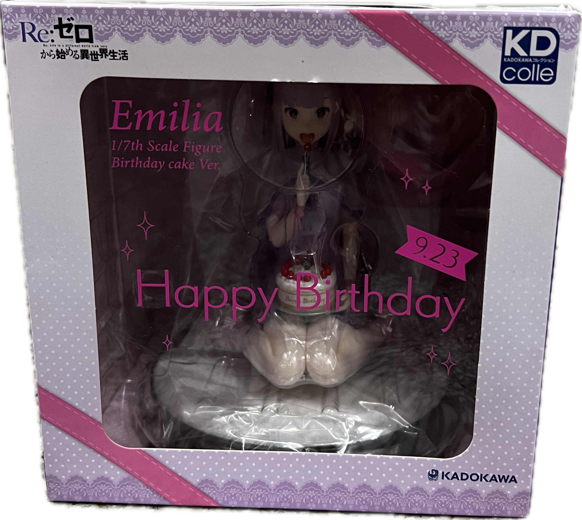Emilia (Birthday Cake Ver.) Figur 1/7 Scale