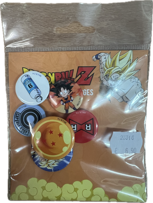 Dragon Ball Button-Badget-Set