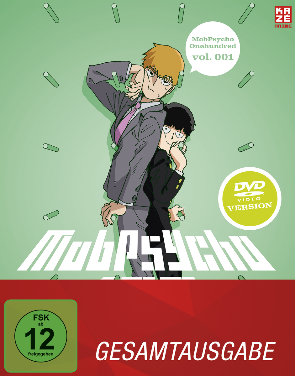 Mob Psycho 100 - GA – Staffel 1 Vol. 1 ohne Schub DVD