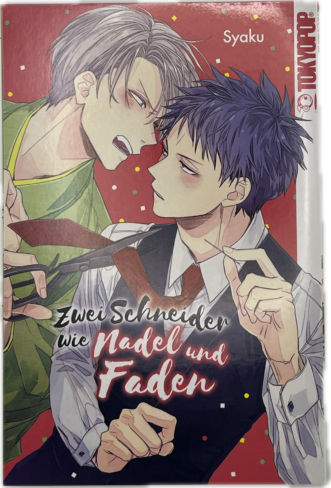 Zwei Schneider wie Nadel und Faden