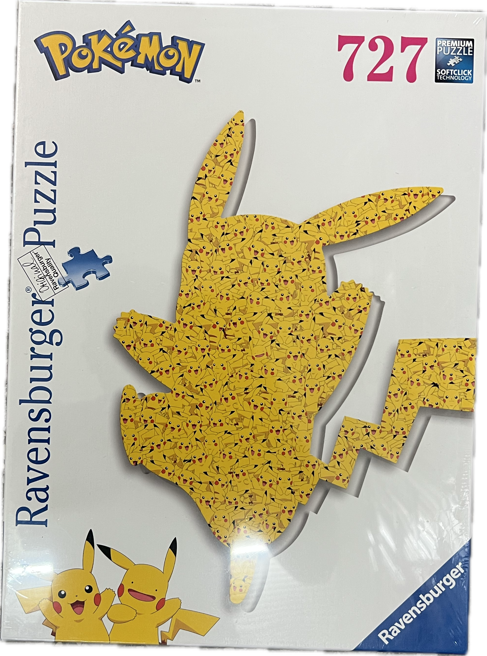Pokemon - Pikachu Konturen Puzzle 727 Teile
