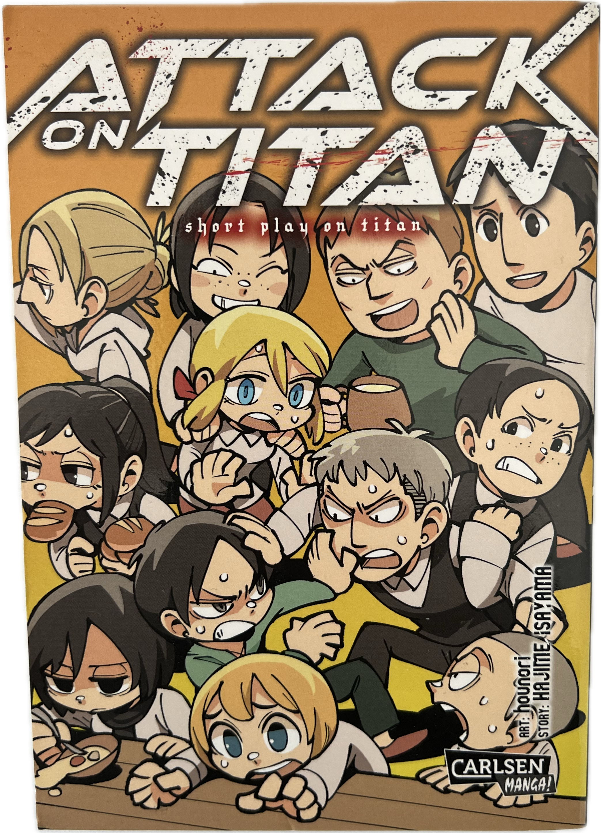 Attack on Titan Short Play on Titan