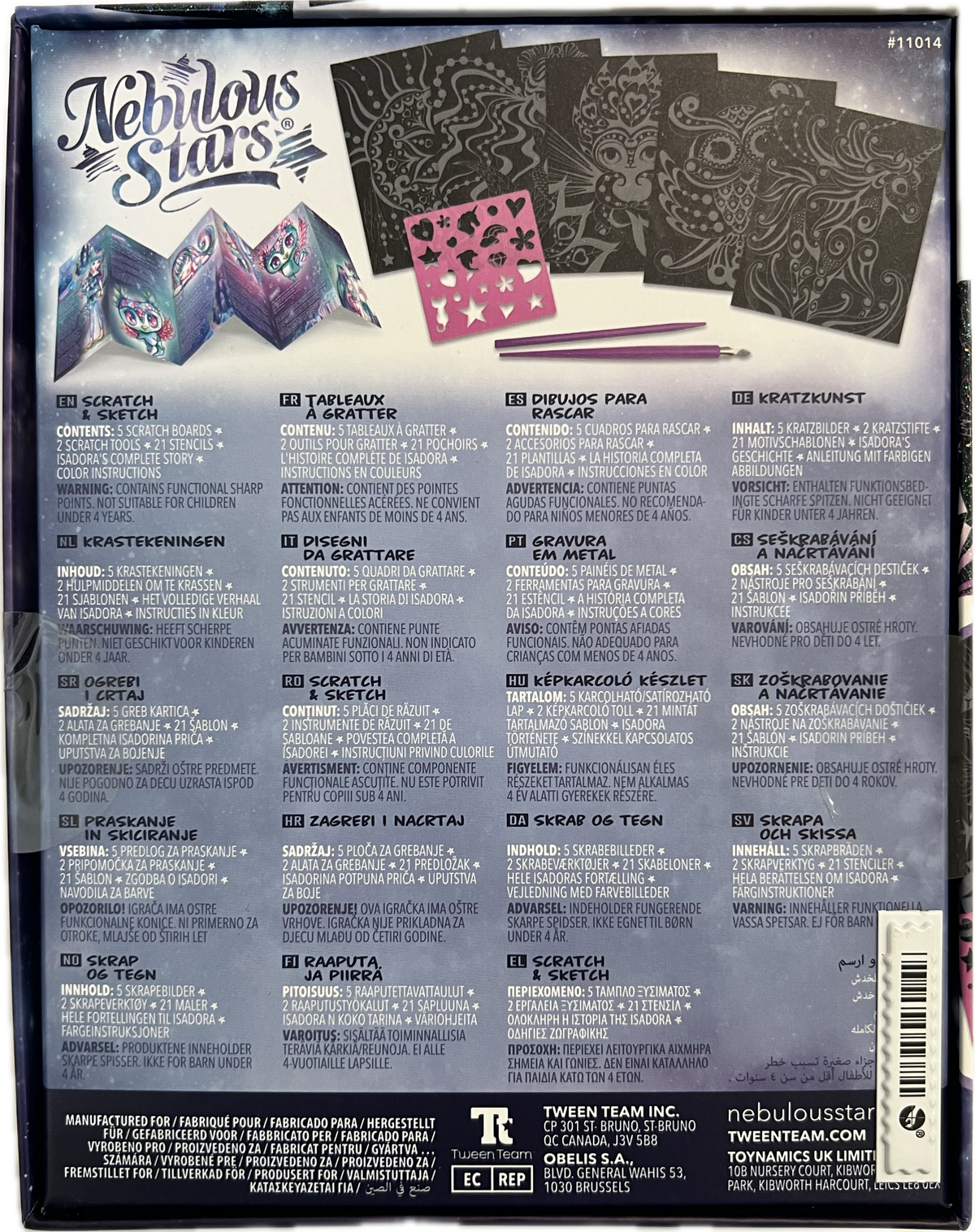 Nebulous Stars – Scratch & Sketch