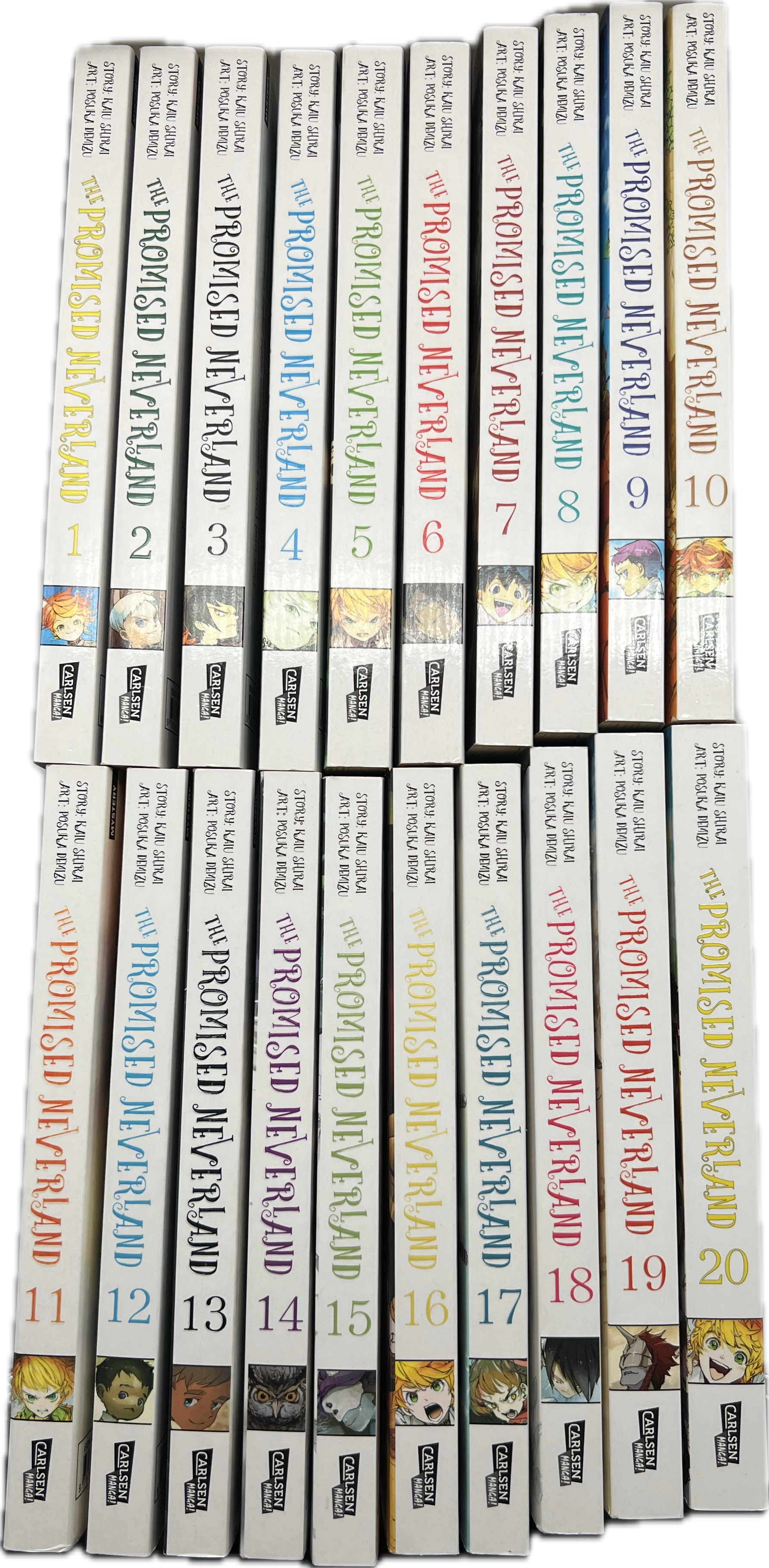 The Promised Neverland 1-20 complete series