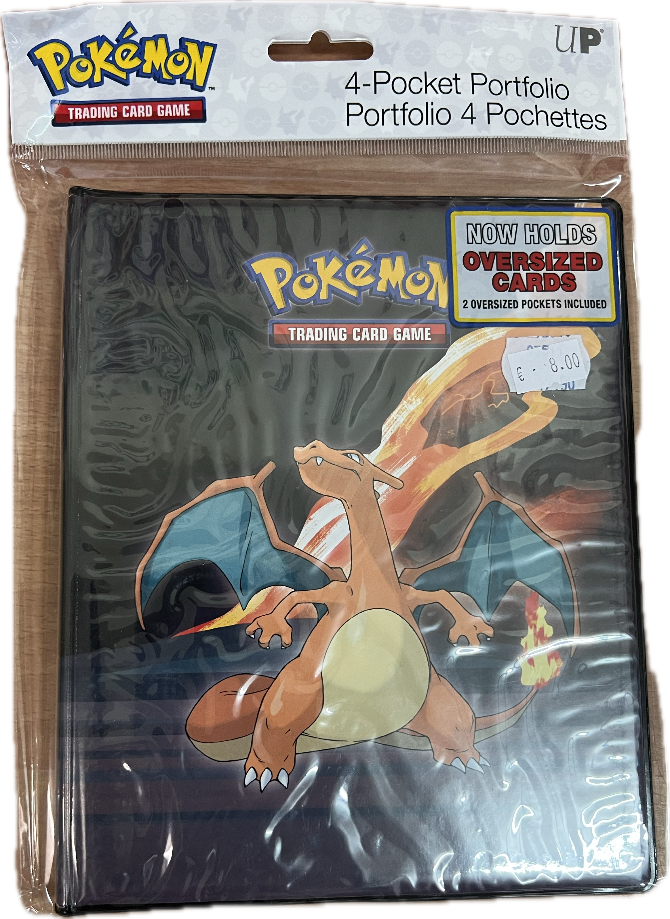 Pokemon Glurak TCG 4-Pocket Portfolio