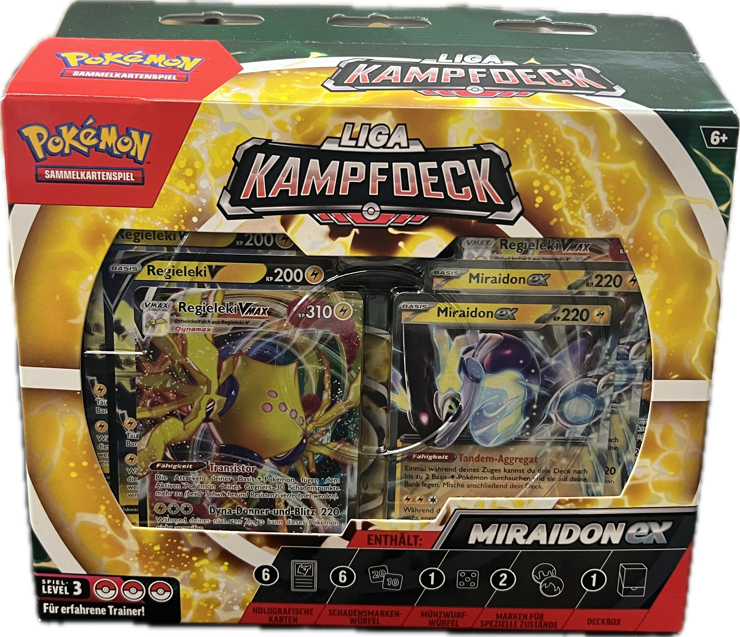 Pokemon TCG Liga Kampfdeck Miraidon Ex Deutsch