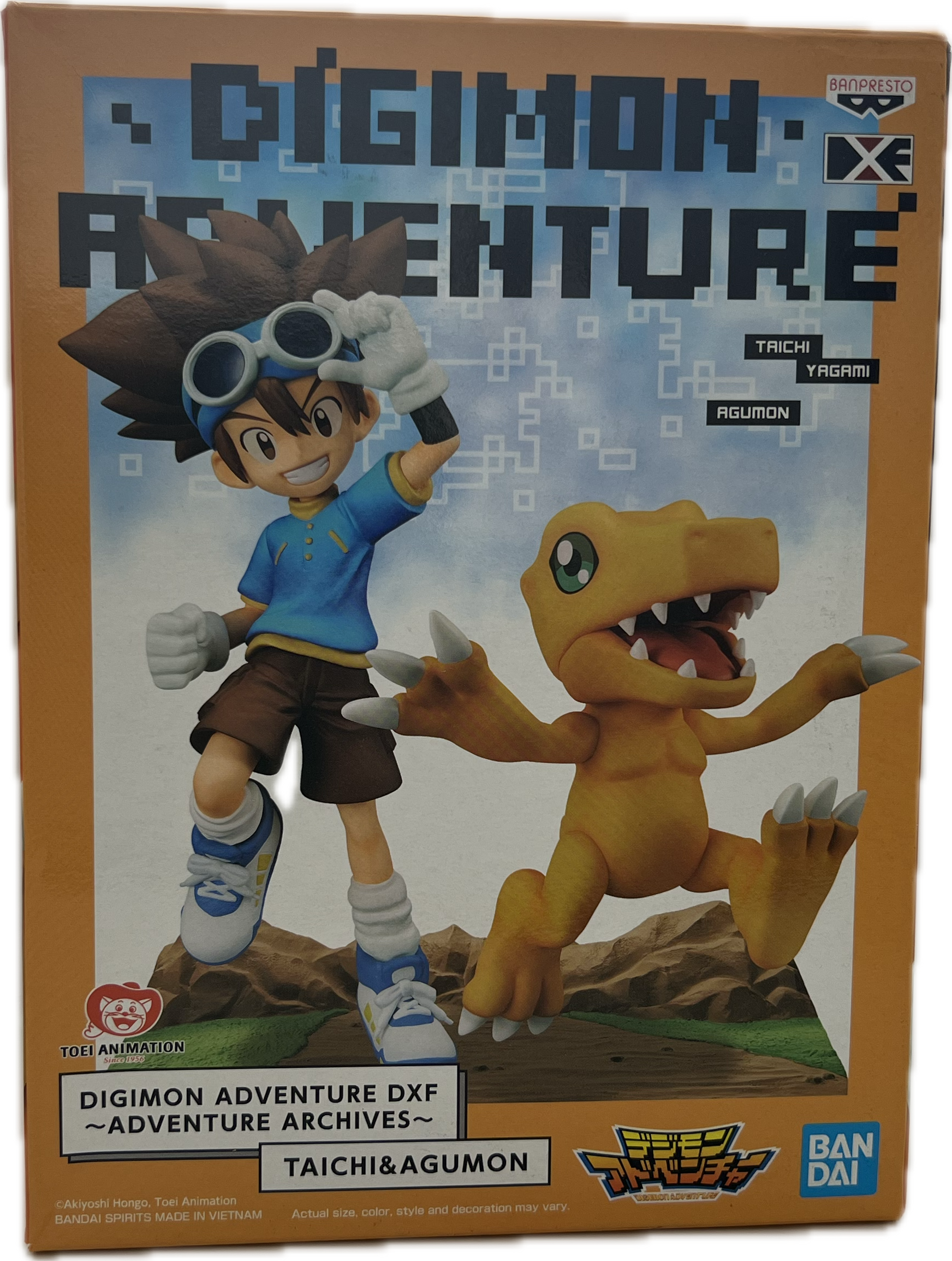 Taichi & Agumon figure