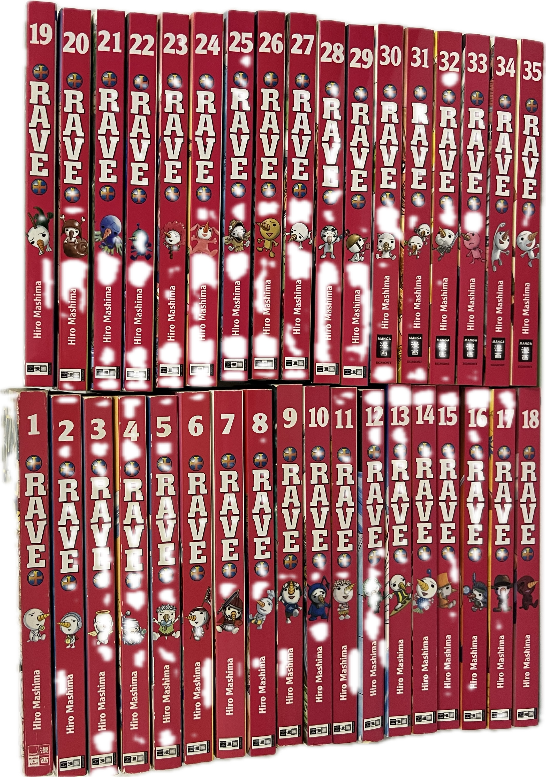 Rave The Groove Adventure 01-35 komplette Reihe