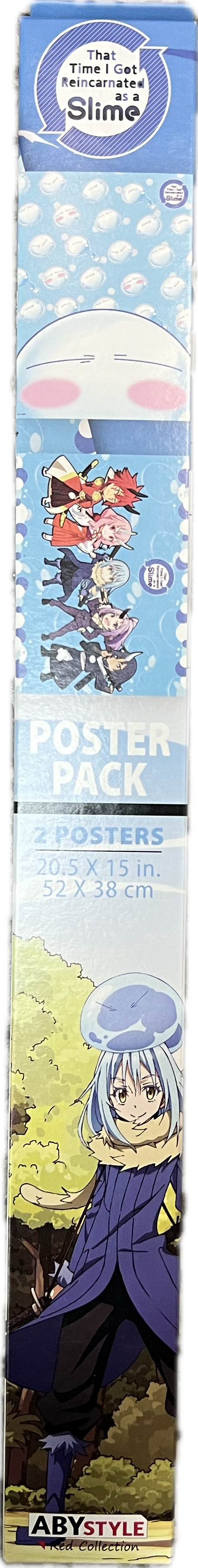 Meine Wiedergeburt als Schleim 2x Poster-Set 52 x 38cm