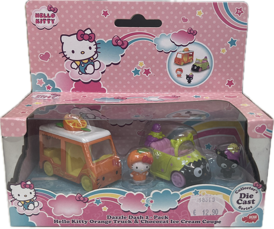 Hello Kitty Dazzle Dash 2-Pack / Vehicle & Figure Set