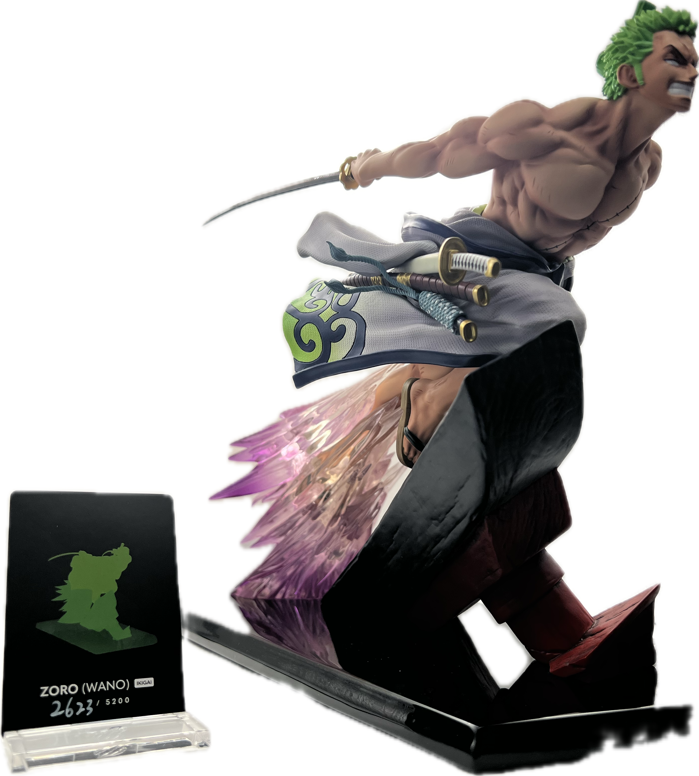 Roronoa Zoro figure Tsume resin