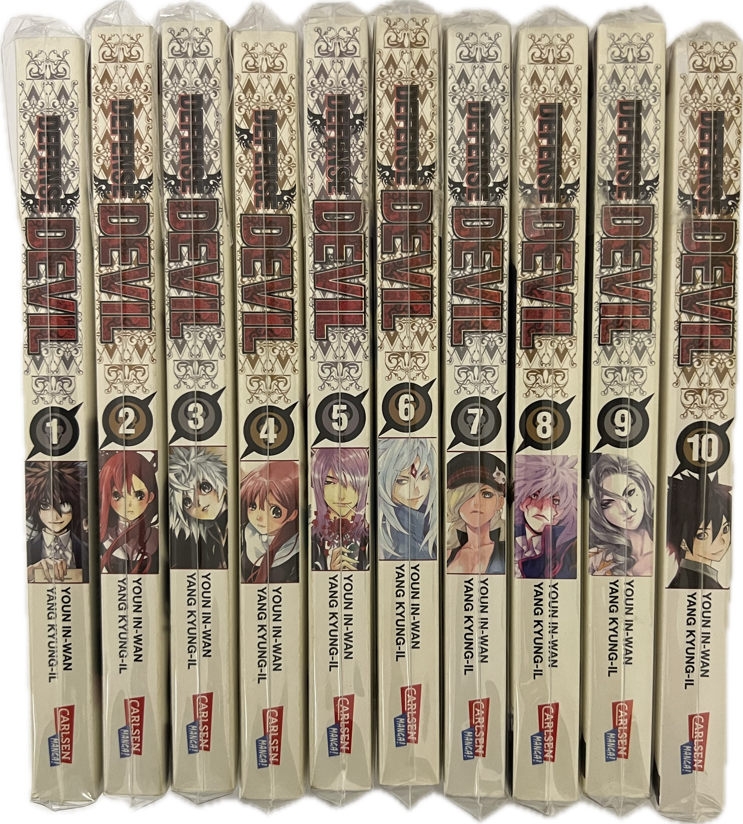 Defense Devil 1-10 komplette Reihe