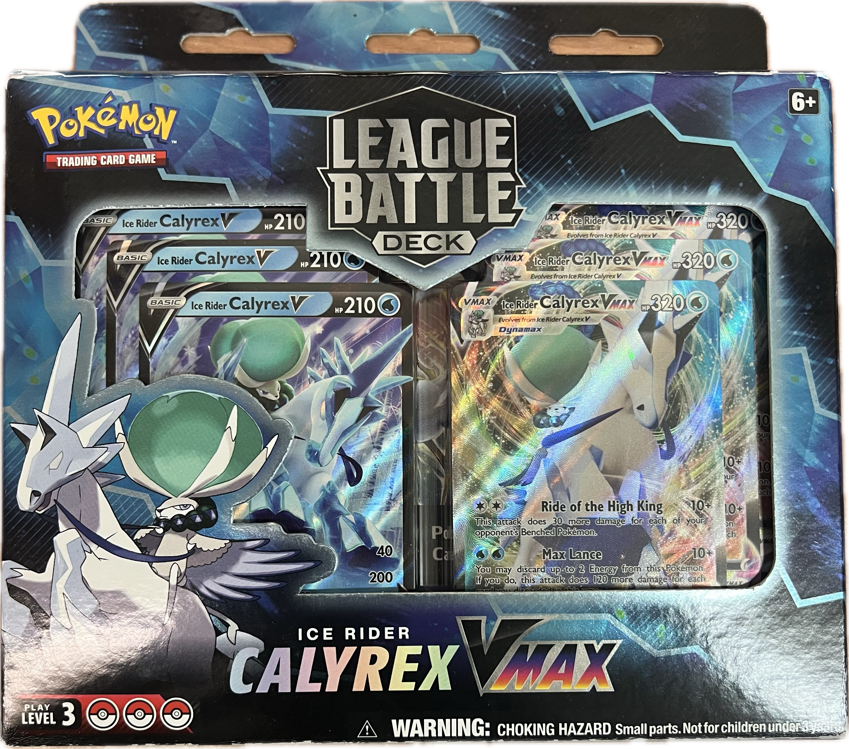 Pokemon TCG League Battle Deck Ice Rider Calyrex VMAX Englisch