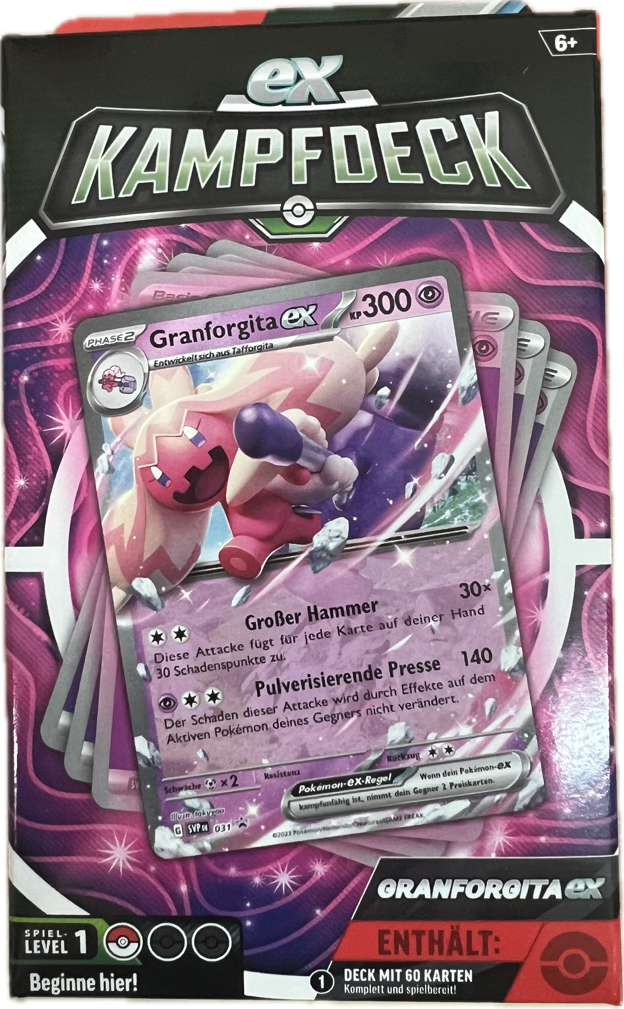 Pokemon TCG Kampfdeck Granforgita ex Deutsch