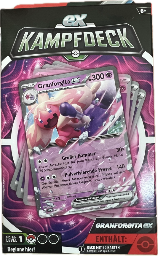 Pokemon TCG Kampfdeck Granforgita ex Deutsch