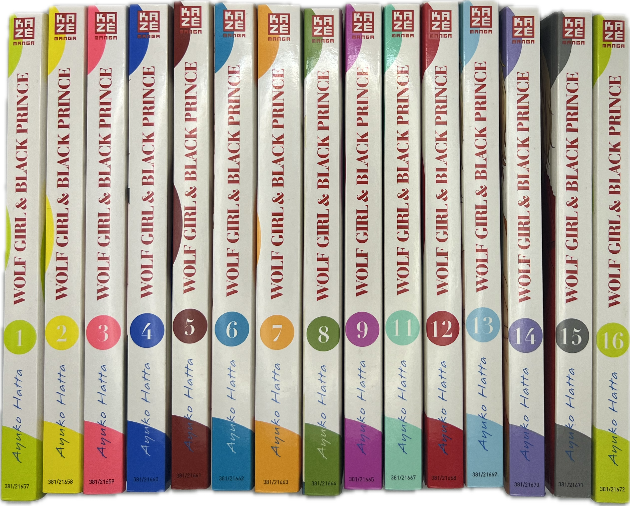 Wolf Girl & Black Prince 01-16 komplette Reihe