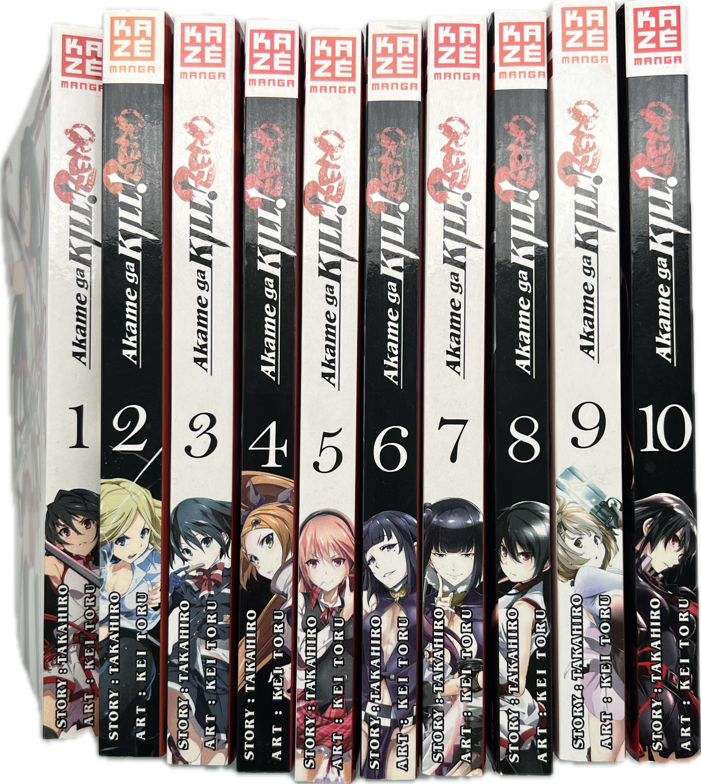 Akame Ga Kill Zero 1-10 complete series