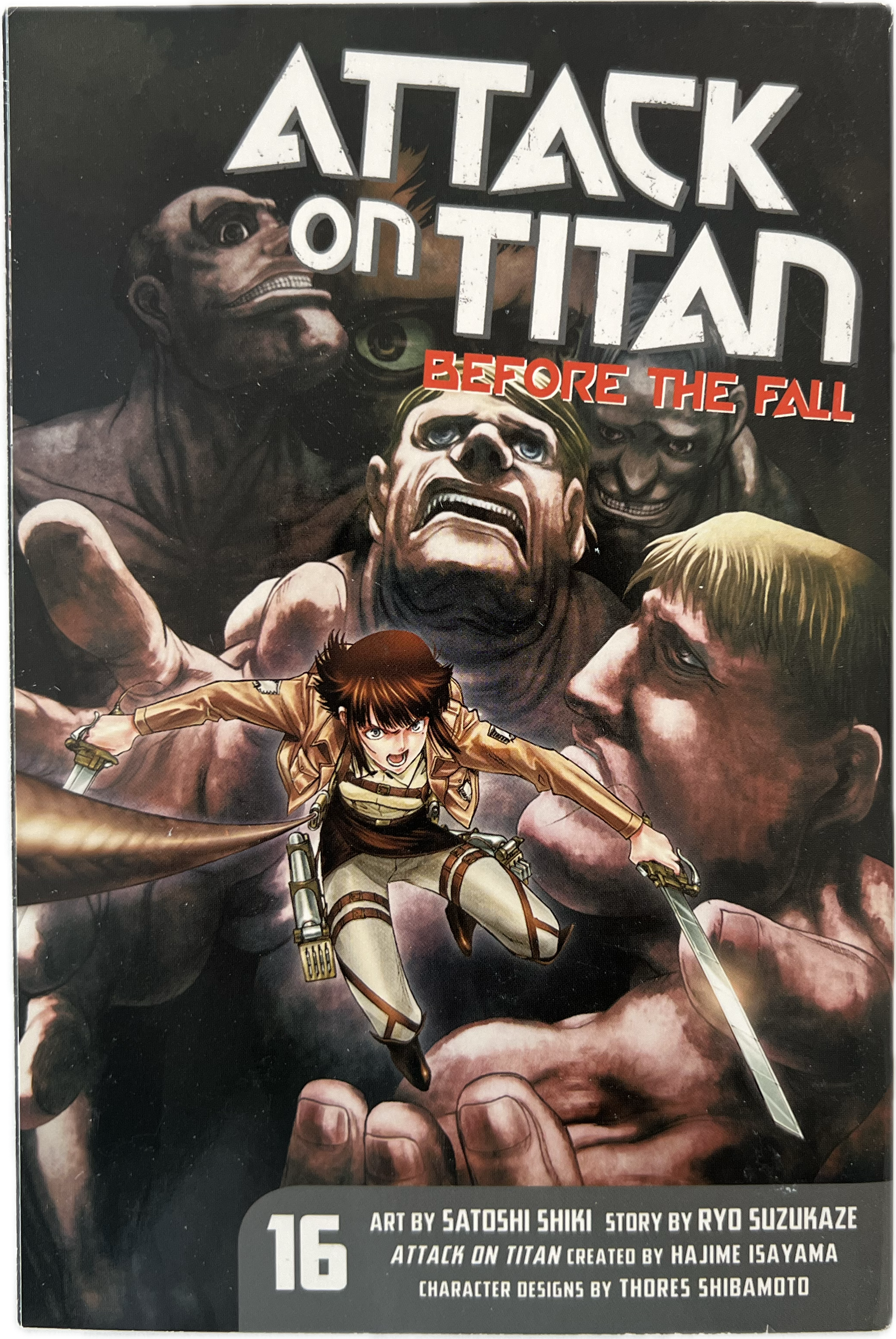 Attack on Titan Before the Fall 16 English