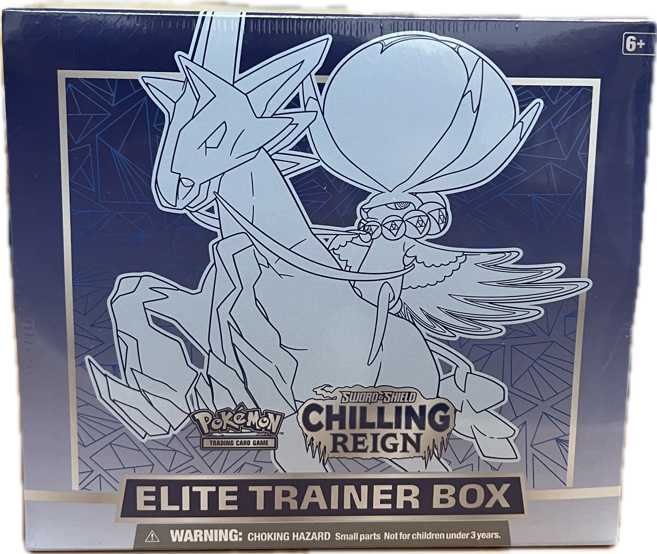 Pokemon TCG Elite Trainer Box Ice Rider Calyrex Chilling Reign Englisch