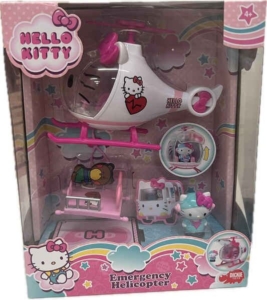 Hello Kitty Emergency Helicopter Playset