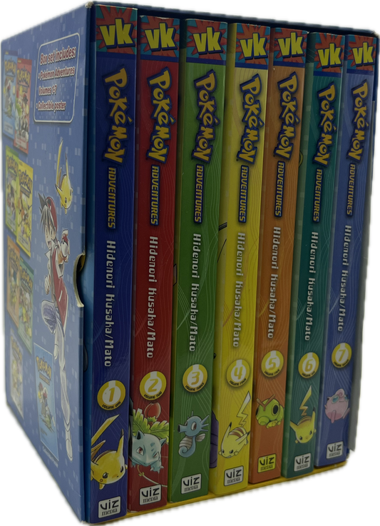 Pokemon Adventures Box 01-07 English