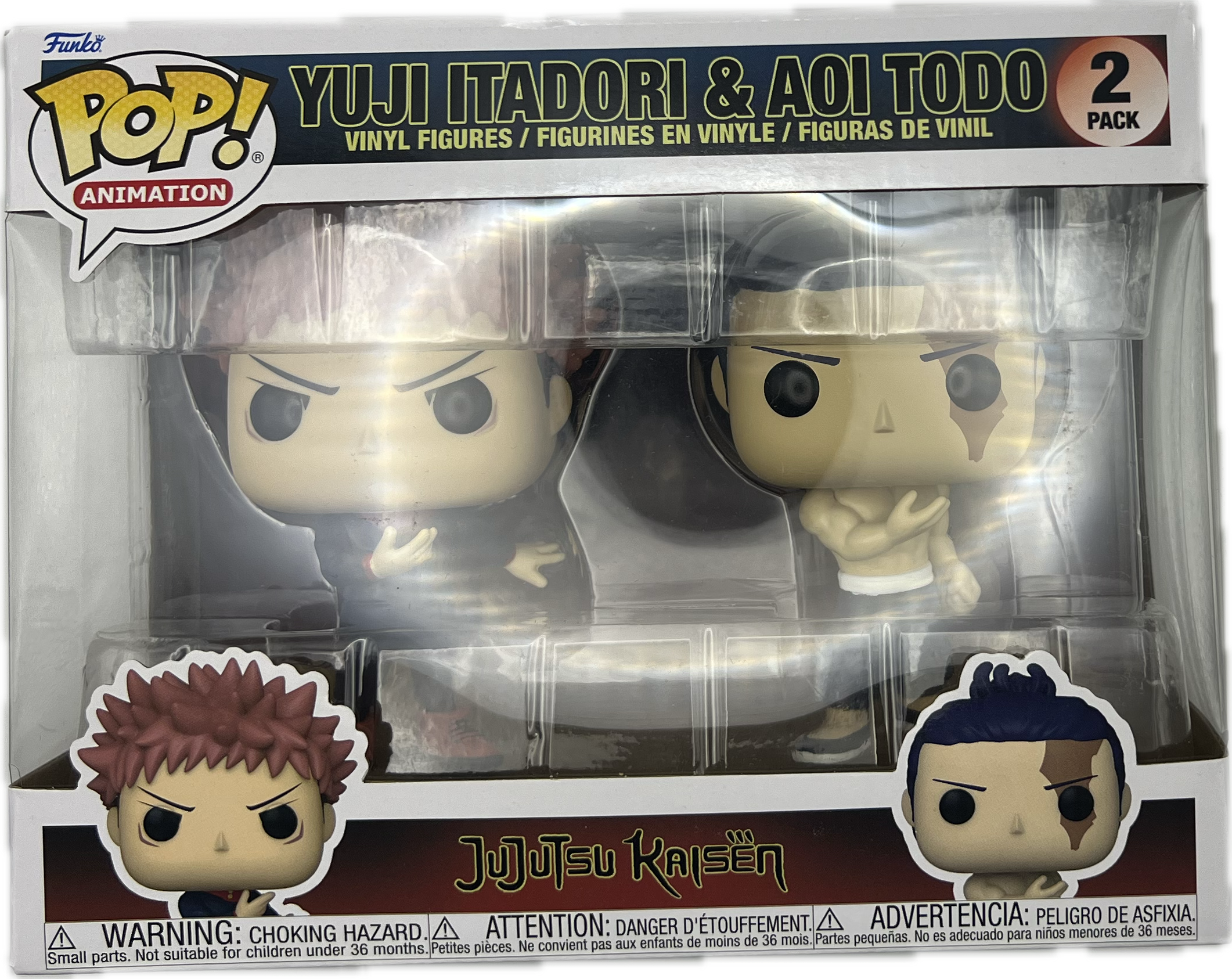 Yuji Itadori & Aoi Todo Funkopop 2 pack